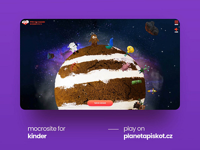 Kinder competition microsite