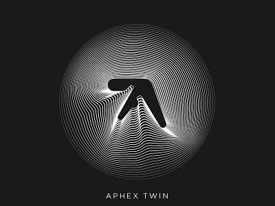 APHEX TWIN abstract adobe artist logo music resonance techno vector