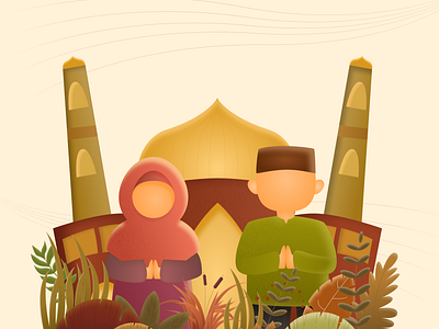 Ramadhan branding design figma graphic design illustraion illustration illustration design islam muslim ramadhan vector