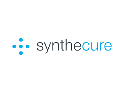 Synthecure Logo brand branding design identity logo medical minimal minimalism simple