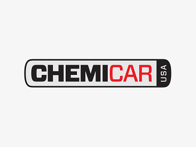 Chemicar Logo car design logo simple