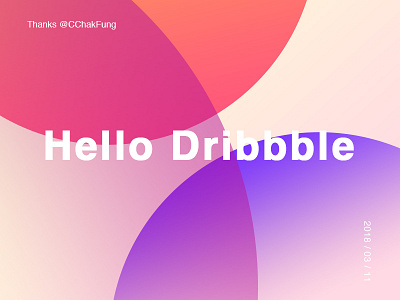 Dribbble first show