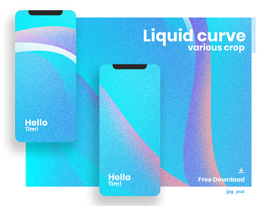Liquid Curve Background background design gradient graphic