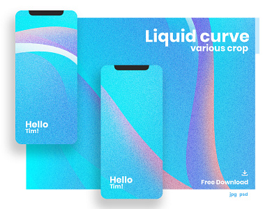 Liquid Curve Background