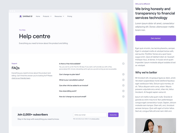 Browse thousands of Faq images for design inspiration | Dribbble