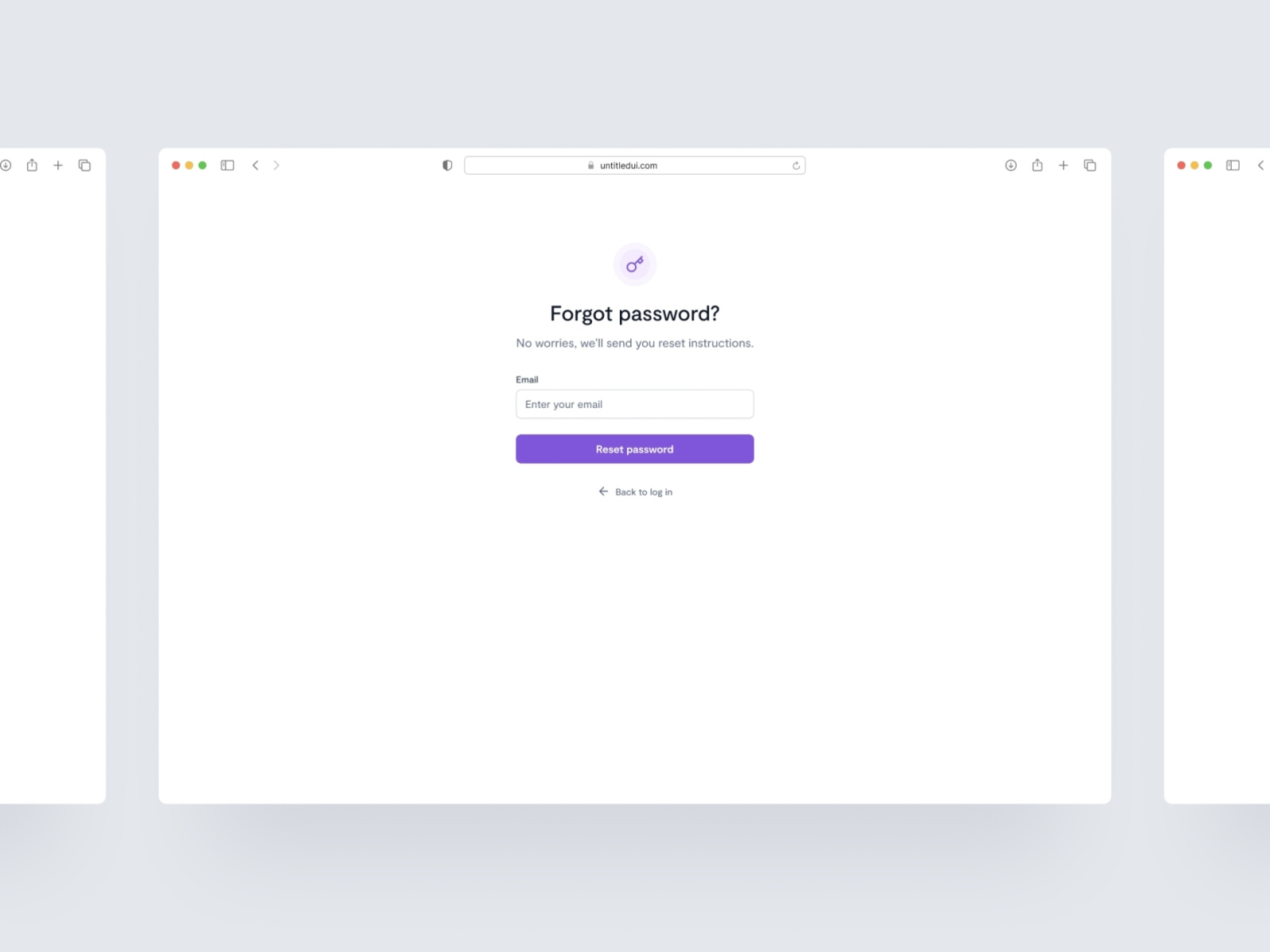 Reset password flow — Untitled UI by Jordan Hughes® on Dribbble image.