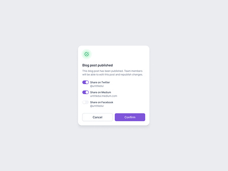 A collection of modals — Untitled UI by Jordan Hughes® on Dribbble