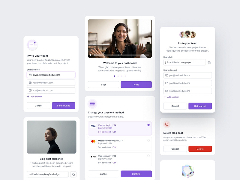 Browse thousands of Modal images for design inspiration | Dribbble