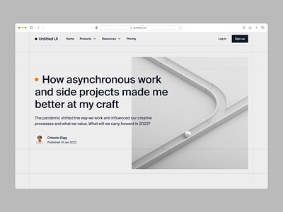 Blog post — Untitled UI