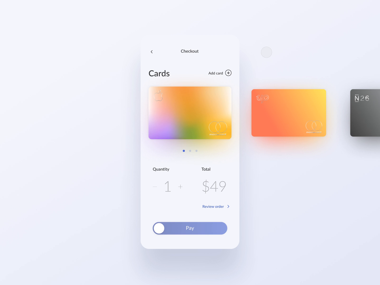 Daily UI 002 – Credit card checkout by Jordan Hughes® on Dribbble