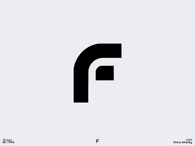 36 Days of Type : F 36daysoftype brand identity branding dailylogochallenge design f f logo logo logodesign