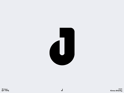 36 Days of Type : J 36daysoftype brand identity branding dailylogochallenge design j j logo logo logodesign