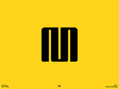 36 Days of Type : M 36daysoftype brand identity branding dailylogochallenge design logo logodesign m m logo