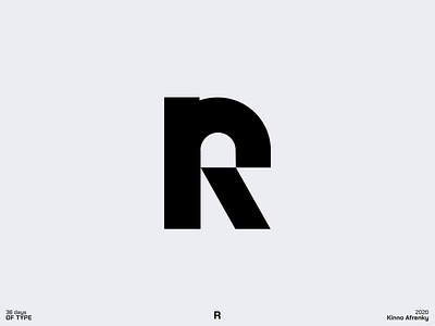 36 Days of Type : R 36daysoftype brand identity branding dailylogochallenge design logo logodesign r r logo