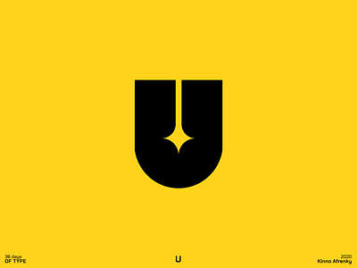 36 Days of Type : U 36daysoftype brand identity branding dailylogochallenge design logo logodesign u u logo