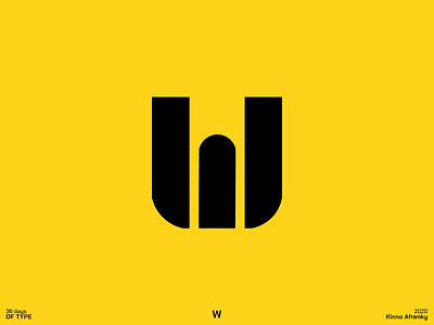 36 Days of Type : W 36daysoftype brand identity branding dailylogochallenge design logo logodesign w w logo