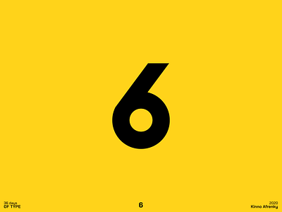 36 Days of Type : 6 36daysoftype 6 brand identity branding dailylogochallenge design logo logodesign number logo