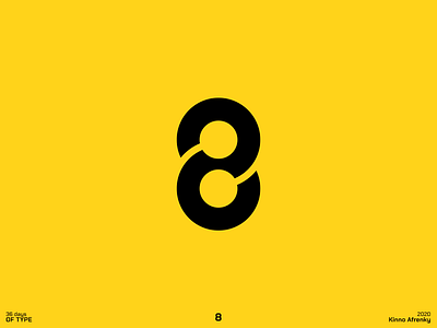 36 Days of Type : 8 36daysoftype 8 brand identity branding dailylogochallenge design logo logodesign number logo