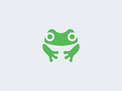 Frog Logomark animal brand identity frog frog logo logomark nature