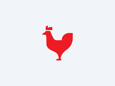 Chicken Logomark animal chicken design hen logo mascot rooster