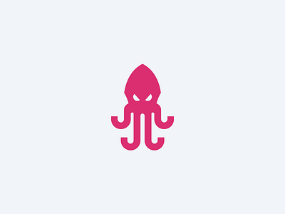 Squid Logomark by Kin Visuals on Dribbble