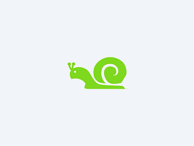 Snail Logomark animal logo mascot snail