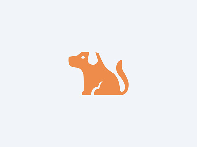 Dog Logomark animal dog logo mascot pet