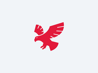 Eagle Logomark animal bird eagle falcon hawk logo mascot