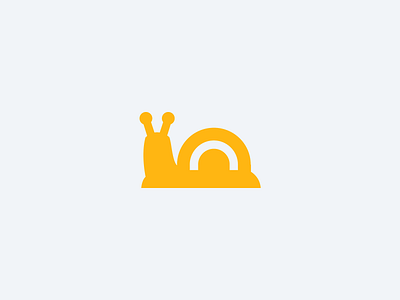 Snail Logomark animal logo mascot snail