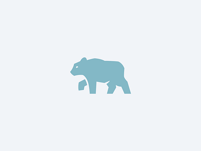 Bear Logomark animal bear logo mascot polar bear