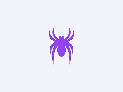 Spider Logomark animal logo mascot spider