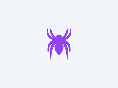 Spider Logomark animal logo mascot spider