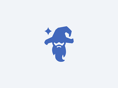 Wizard Logomark gaming logo mascot spell witch wizard