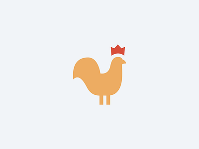 Chicken Logomark animal brand identity chicken farm logo mascot