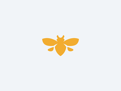 Bee Logomark animal bee honey mascot sting