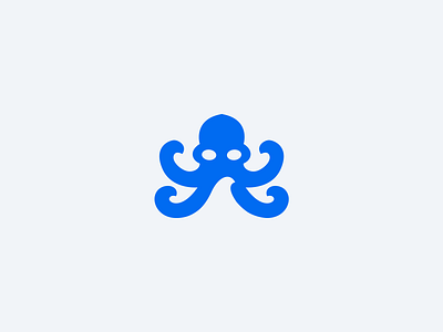 Octopus Logomark animal kraken logo mascot octopus squid