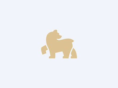 Polar Bear Logomark animal bear logo mascot polar bear