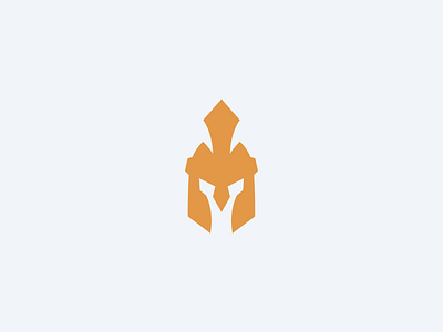 Spartan Logomark gaming helmet knight logo mascot spartan