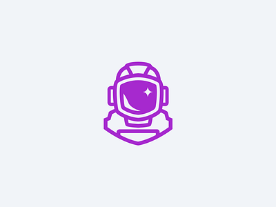 Astronaut Logomark astronaut gaming logo mascot space