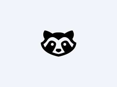 Raccoon Logomark animal logo mascot nature raccoon
