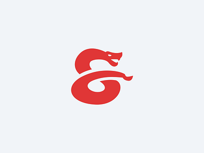 Snake Logomark animal esport gaming logo mascot snake