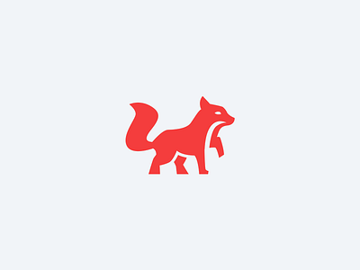 Fox Logomark animal fox foxes gaming logo mascot sport