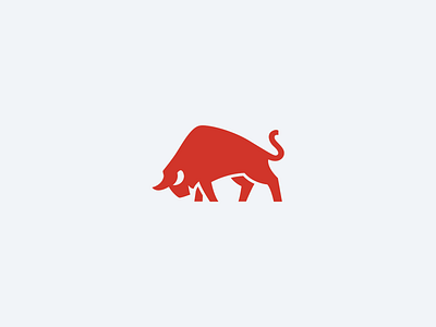 Buffalo Logomark animal buffalo bull logo mascot sport