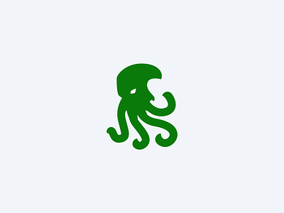 Kraken Logomark animal kraken logo mascot octopus sea
