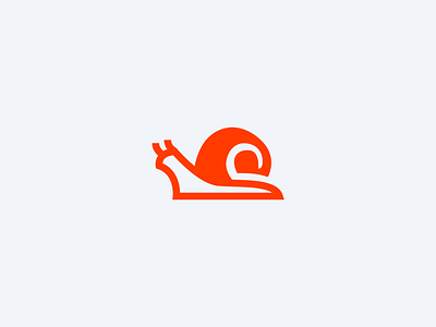 Snail logomark animal logo mascot nature snail