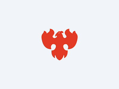 Phoenix Logomark animal bird brand identity fire gaming logo mascot mytical phoenix sport