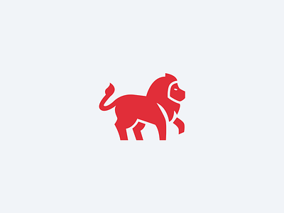 Lion Logomark animal brand identity gaming lion logo mascot sport
