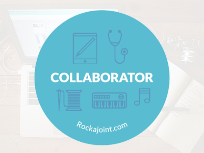 Collaborator Sticker collaboration creative direction icon icons illustration music sticker stickers tablet work