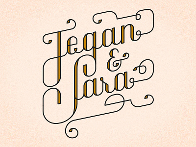 T&S custom type hand drawn lettering typography