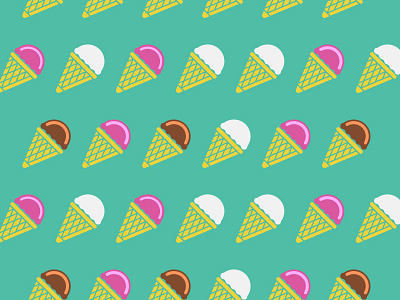 ice cream tile ice cream illustration pattern tile vector